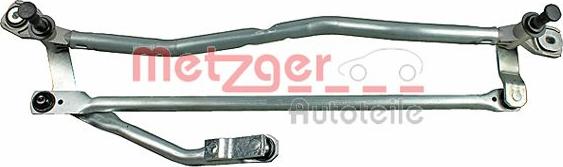 Metzger 2190138 - Stiklu tīrītāja sviru un stiepņu sistēma www.autospares.lv