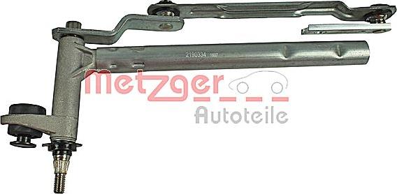 Metzger 2190334 - Stiklu tīrītāja sviru un stiepņu sistēma www.autospares.lv