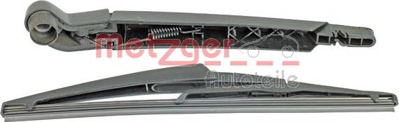 Metzger 2190267 - Stikla tīrītāja svira, Stiklu tīrīšanas sistēma www.autospares.lv