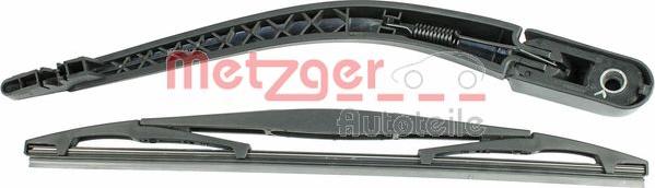 Metzger 2190283 - Stikla tīrītāja svira, Stiklu tīrīšanas sistēma www.autospares.lv