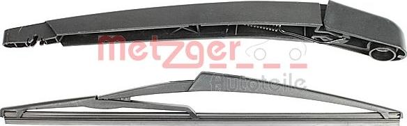 Metzger 2190282 - Stikla tīrītāja svira, Stiklu tīrīšanas sistēma www.autospares.lv