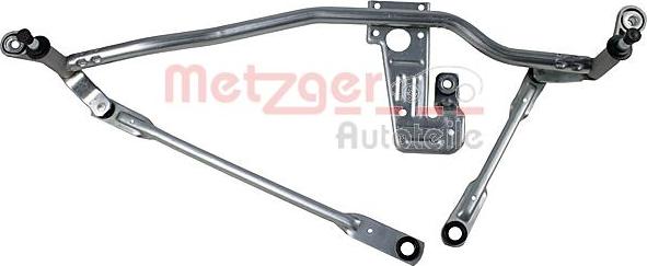 Metzger 2190233 - Stiklu tīrītāja sviru un stiepņu sistēma www.autospares.lv