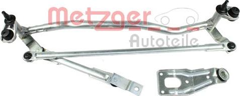 Metzger 2190222 - Stiklu tīrītāja sviru un stiepņu sistēma www.autospares.lv