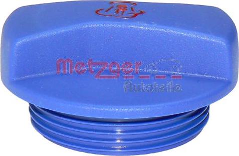 Metzger 2140037 - Sealing Cap, coolant tank www.autospares.lv