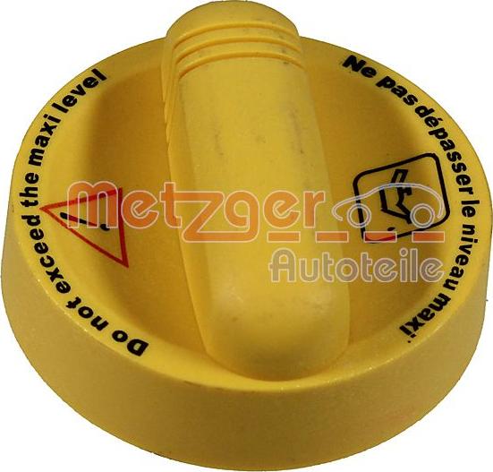 Metzger 2141055 - Vāciņš, Eļļas ieliešanas kakliņš www.autospares.lv