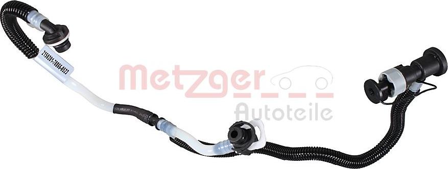 Metzger 2150201 - Degvielas vads www.autospares.lv