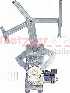 Metzger 2160484 - Stikla pacelšanas mehānisms www.autospares.lv