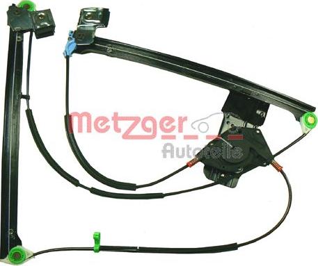 Metzger 2160048 - Stikla pacelšanas mehānisms www.autospares.lv