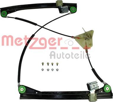 Metzger 2160252 - Stikla pacelšanas mehānisms www.autospares.lv