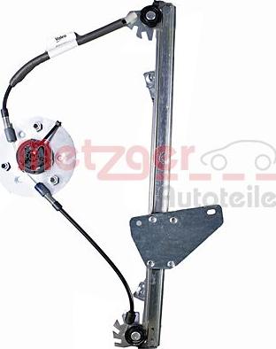 Metzger 2160727 - Stikla pacelšanas mehānisms www.autospares.lv