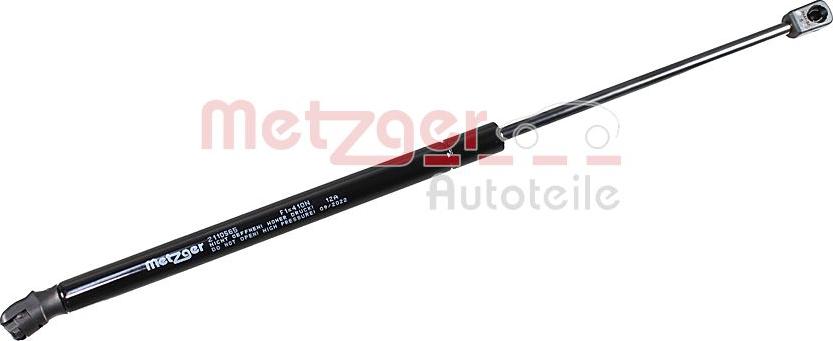 Metzger 2110565 - Gāzes atspere, Bagāžas / Kravas nodalījuma vāks www.autospares.lv