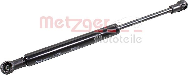 Metzger 2110791 - Gāzes atspere, Bagāžas / Kravas nodalījuma vāks www.autospares.lv