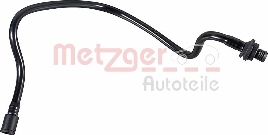 Metzger 2180050 - Vakuumcauruļvads, Bremžu pastiprinātājs www.autospares.lv