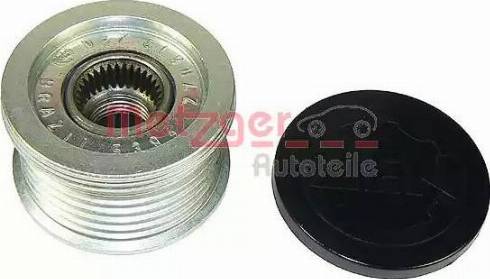 Metzger 2170010 - Pulley, alternator, freewheel clutch www.autospares.lv