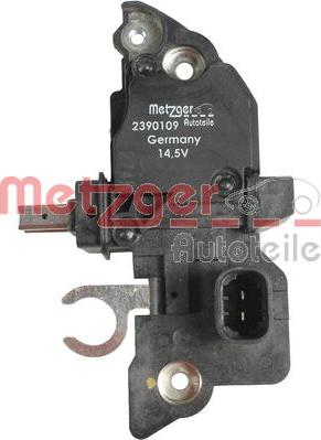 Metzger 2390109 - Ģeneratora sprieguma regulators www.autospares.lv