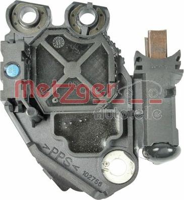 Metzger 2390110 - Voltage regulator, alternator www.autospares.lv