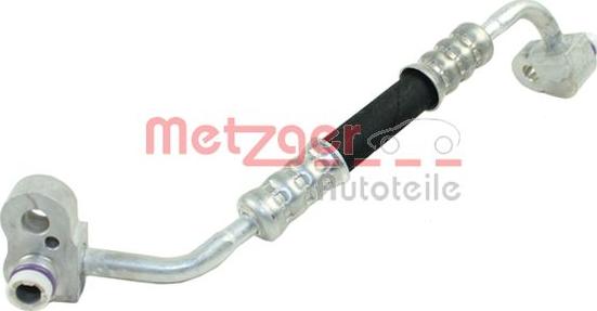 Metzger 2360095 - Augstspiediena cauruļvads, Gaisa kond. sist. www.autospares.lv