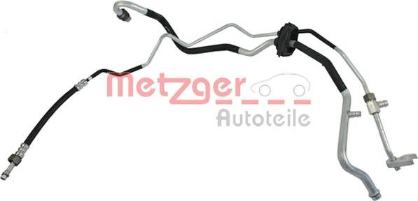 Metzger 2360069 - Augst / Zemspiediena cauruļvads, Gaisa kond. sist. www.autospares.lv