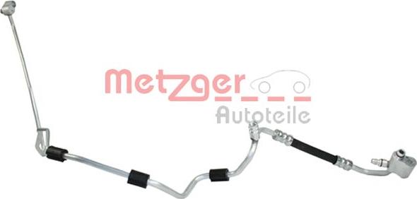 Metzger 2360060 - Augst / Zemspiediena cauruļvads, Gaisa kond. sist. www.autospares.lv