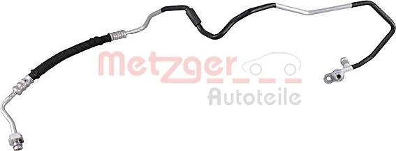 Metzger 2360082 - Augstspiediena cauruļvads, Gaisa kond. sist. www.autospares.lv