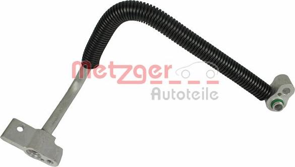 Metzger 2360035 - Augst / Zemspiediena cauruļvads, Gaisa kond. sist. www.autospares.lv