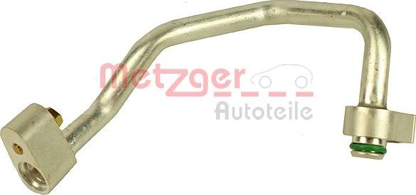 Metzger 2360032 - Augstspiediena cauruļvads, Gaisa kond. sist. www.autospares.lv