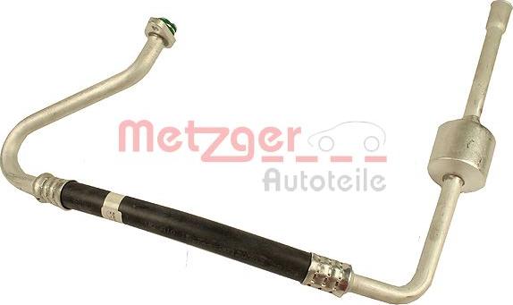 Metzger 2360023 - Augst / Zemspiediena cauruļvads, Gaisa kond. sist. www.autospares.lv