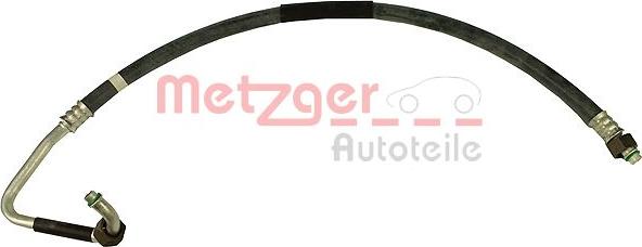 Metzger 2360022 - Augst / Zemspiediena cauruļvads, Gaisa kond. sist. www.autospares.lv