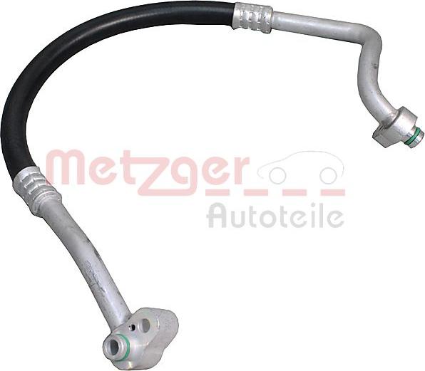 Metzger 2360156 - Augstspiediena cauruļvads, Gaisa kond. sist. www.autospares.lv