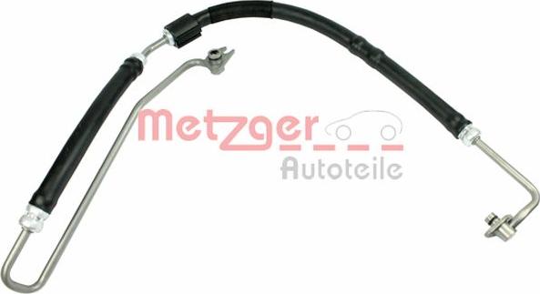 Metzger 2361035 - Hidrauliskā šļūtene, Stūres iekārta www.autospares.lv