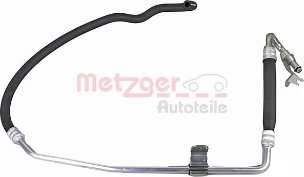 Metzger 2361104 - Hidrauliskā šļūtene, Stūres iekārta www.autospares.lv