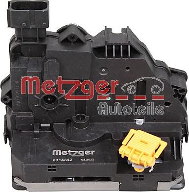 Metzger 2314342 - Durvju slēdzene www.autospares.lv