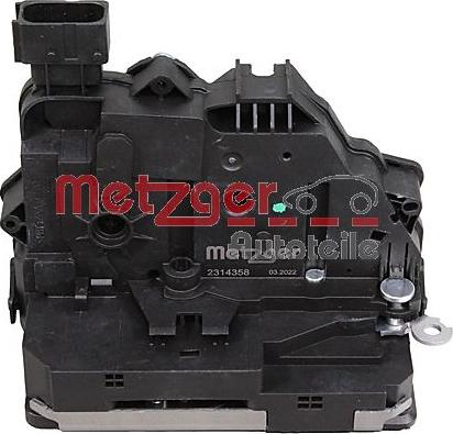 Metzger 2314358 - Durvju slēdzene www.autospares.lv