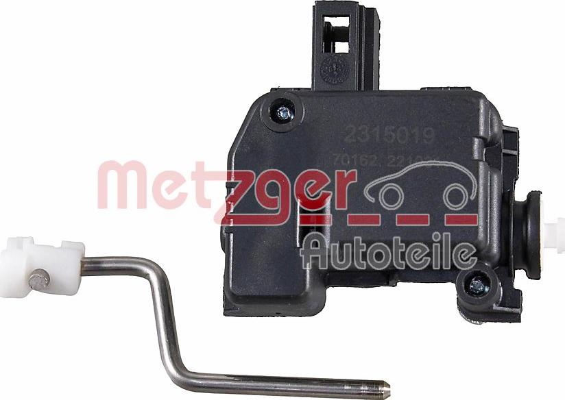 Metzger 2315019 - Regulēšanas elements, Centrālā atslēga www.autospares.lv