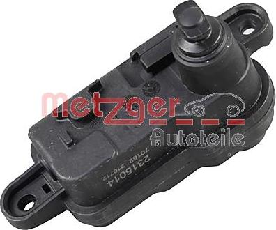 Metzger 2315014 - Regulēšanas elements, Centrālā atslēga www.autospares.lv