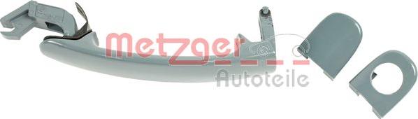 Metzger 2310542 - Durvju rokturis www.autospares.lv