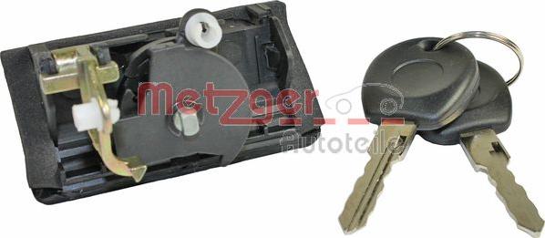 Metzger 2310524 - Aizmugurējo durvju slēdzene www.autospares.lv