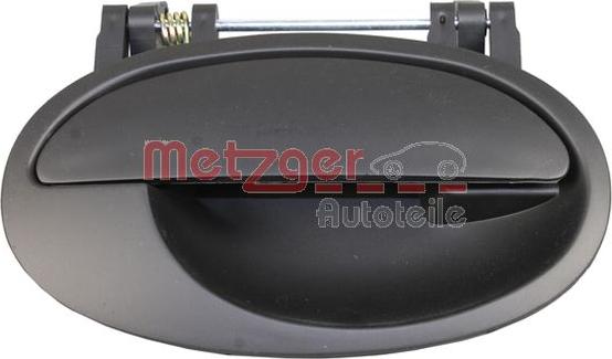 Metzger 2310606 - Durvju rokturis www.autospares.lv