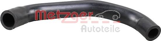 Metzger 2380151 - Hose, crankcase breather www.autospares.lv