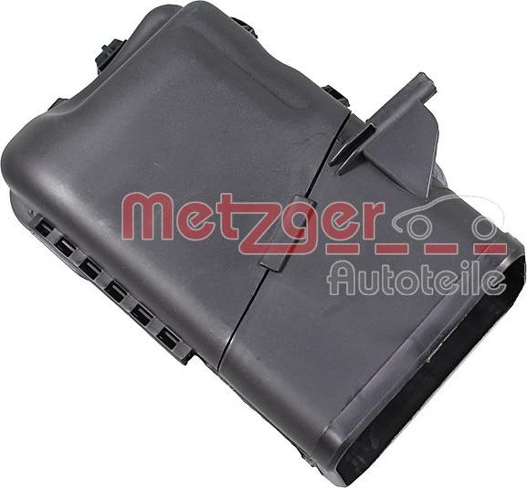 Metzger 2388092 - Gaisa tvērēja caurule, Gaisa filtrs www.autospares.lv