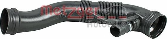 Metzger 2388007 - Gaisa tvērēja caurule, Gaisa filtrs www.autospares.lv