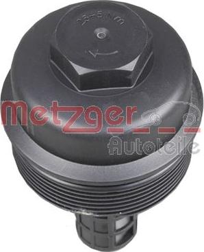 Metzger 2370056 - Vāks, Eļļas filtra korpuss www.autospares.lv