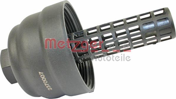 Metzger 2370007 - Vāks, Eļļas filtra korpuss autospares.lv