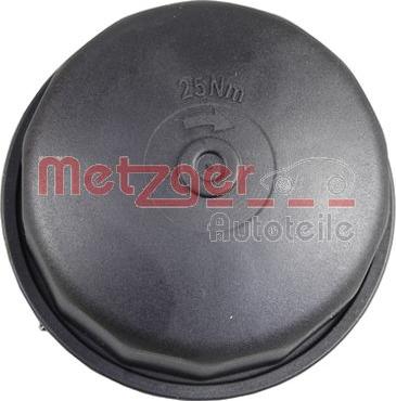 Metzger 2370038 - Vāks, Eļļas filtra korpuss www.autospares.lv