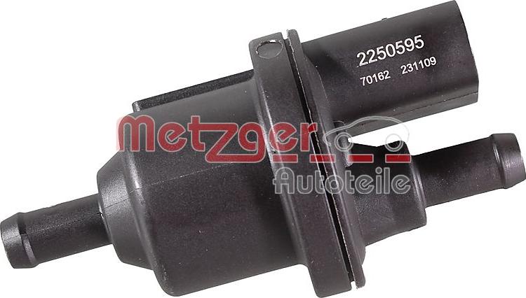 Metzger 2250595 - Ventilācijas vārsts, Degvielas tvertne www.autospares.lv