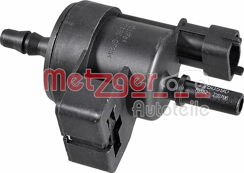 Metzger 2250590 - Ventilācijas vārsts, Degvielas tvertne www.autospares.lv