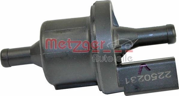 Metzger 2250231 - Ventilācijas vārsts, Degvielas tvertne www.autospares.lv