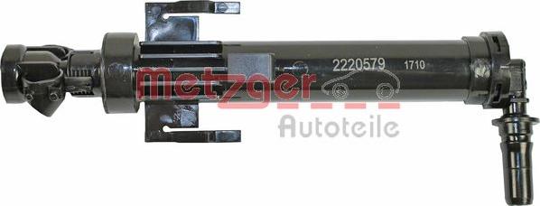 Metzger 2220579 - Ūdens sprausla, Lukturu tīrīšanas sistēma www.autospares.lv