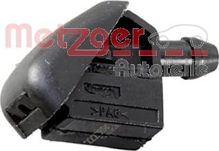 Metzger 2220691 - Ūdens sprausla, Stiklu tīrīšanas sistēma www.autospares.lv