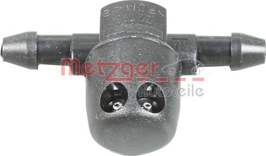 Metzger 2220603 - Ūdens sprausla, Stiklu tīrīšanas sistēma www.autospares.lv